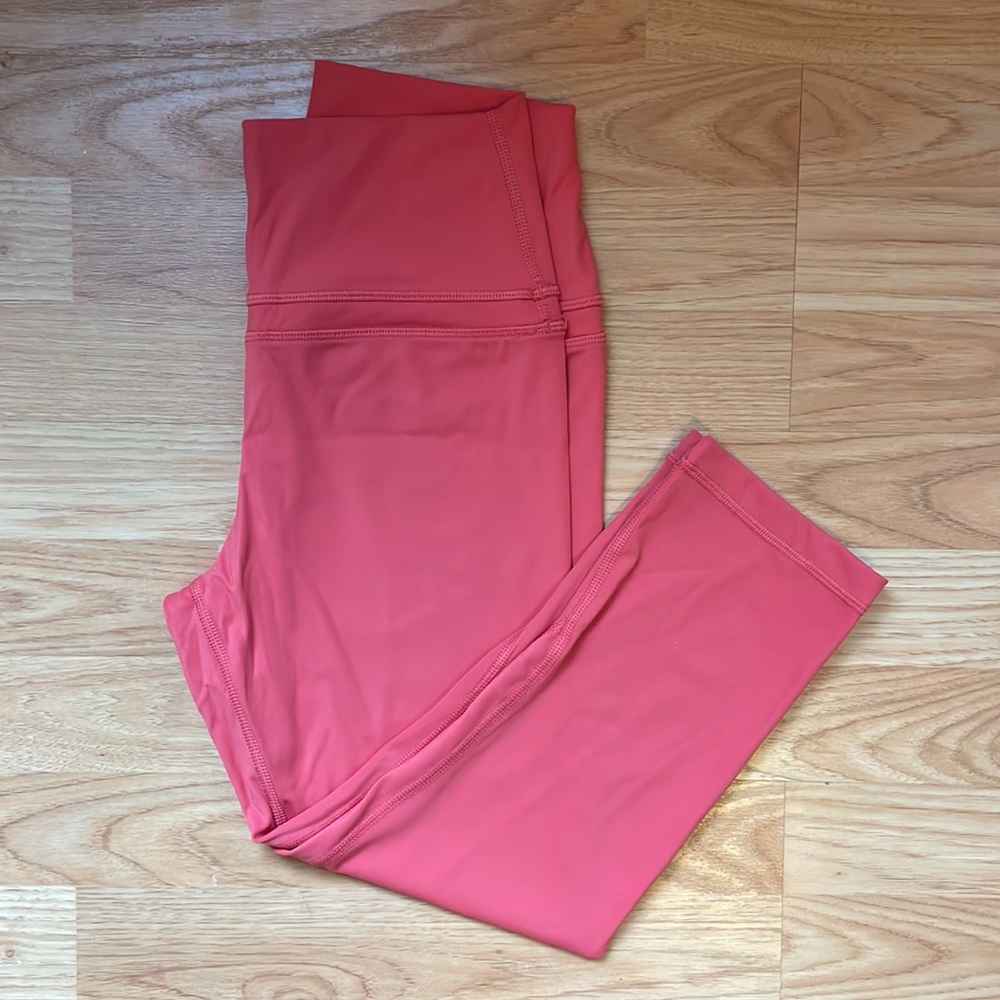 CRZ YOGA Hot Pink Cropped Leggings (Sm)
